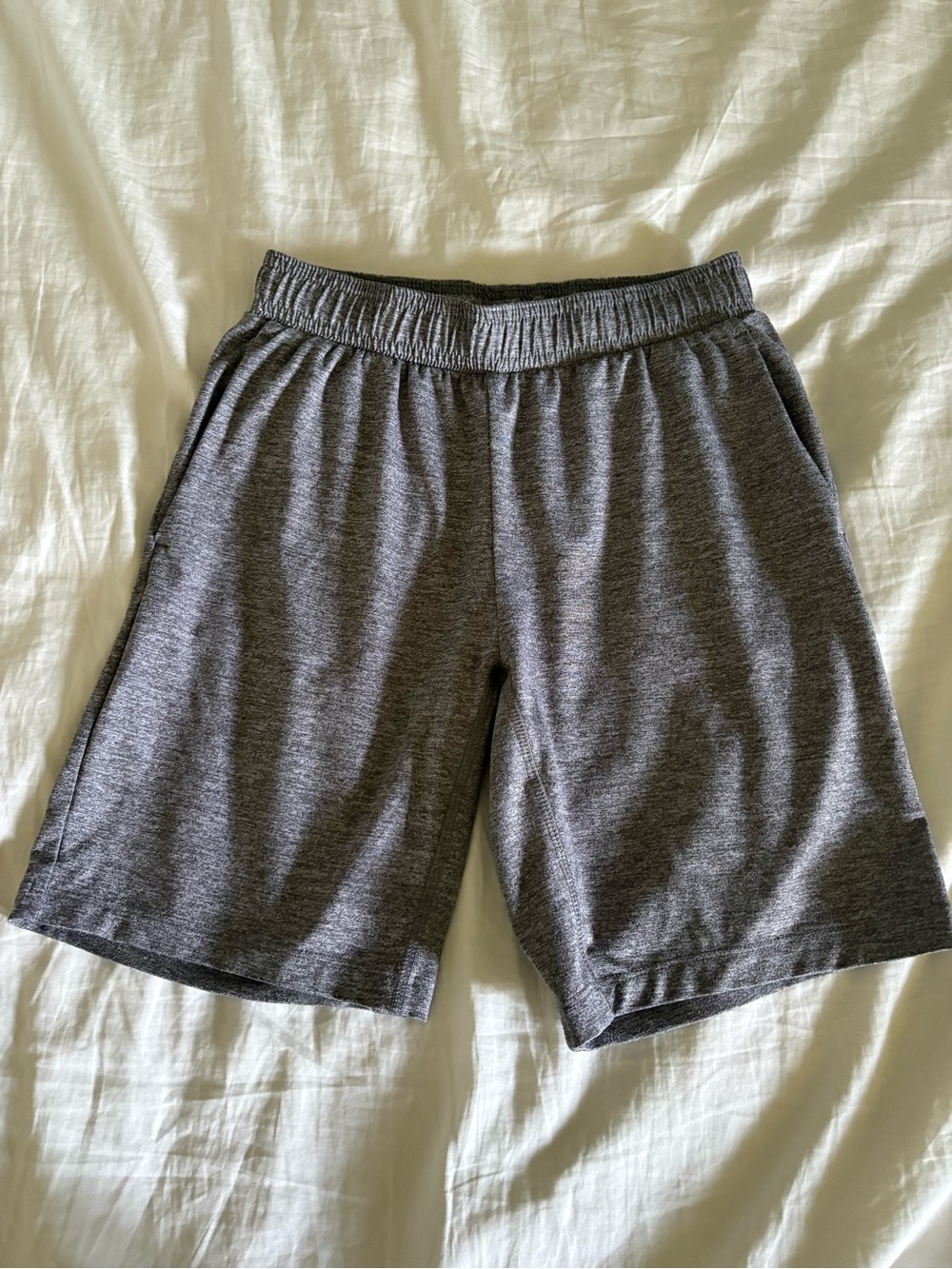 Boys Target  All In Motion Gray Athletic Performance Shorts M (8)